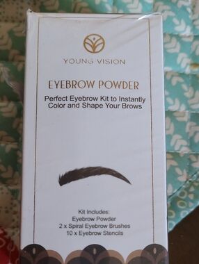 Young Vision Eyebrow Powder - Dark Brown